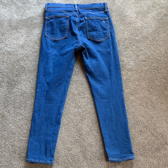 Rag and Bone High Rise Skinny Ankle Jean - Picture 5 of 6